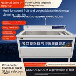 Vegetable Washing Machine Manufacturer - Automatic Bubble Fruit Meat