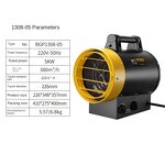 Air Heater Factory - Industrial Commercial High Power Stainless