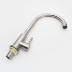 Kitchen Faucet Factory - Stainless Steel Single Cold Anti-Fingerprint