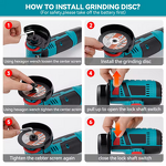 Angle Grinder Manufacturer - Cordless Mini Multi-Function Lithium