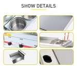 Electric Burger Griddle Manufacturer - Non-stick Cast Iron Griddle