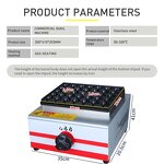 Takoyaki Machine Manufacturer - Gas Fish Grill Double Plates