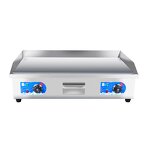 Commercial Griddle Factory - Stainless Steel Electric Frying Pan