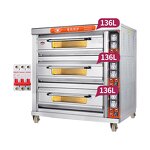 Pizza Oven Manufacturer - Two Decks 68L+68L Electric Oven