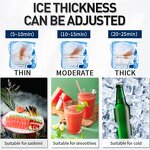 Ice Block Maker Factory - Air Cooling Countertop Nugget Maker