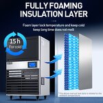 Ice Block Maker Factory - Air Cooling Countertop Nugget Maker