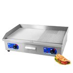 Electric Griddle Factory - Stainless Steel BBQ Flat Top Plate