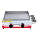 Gas Grill Manufacturer - Commercial Flat Outdoor Contact Grill