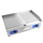 Electric Griddle Factory - Stainless Steel BBQ Flat Top Plate