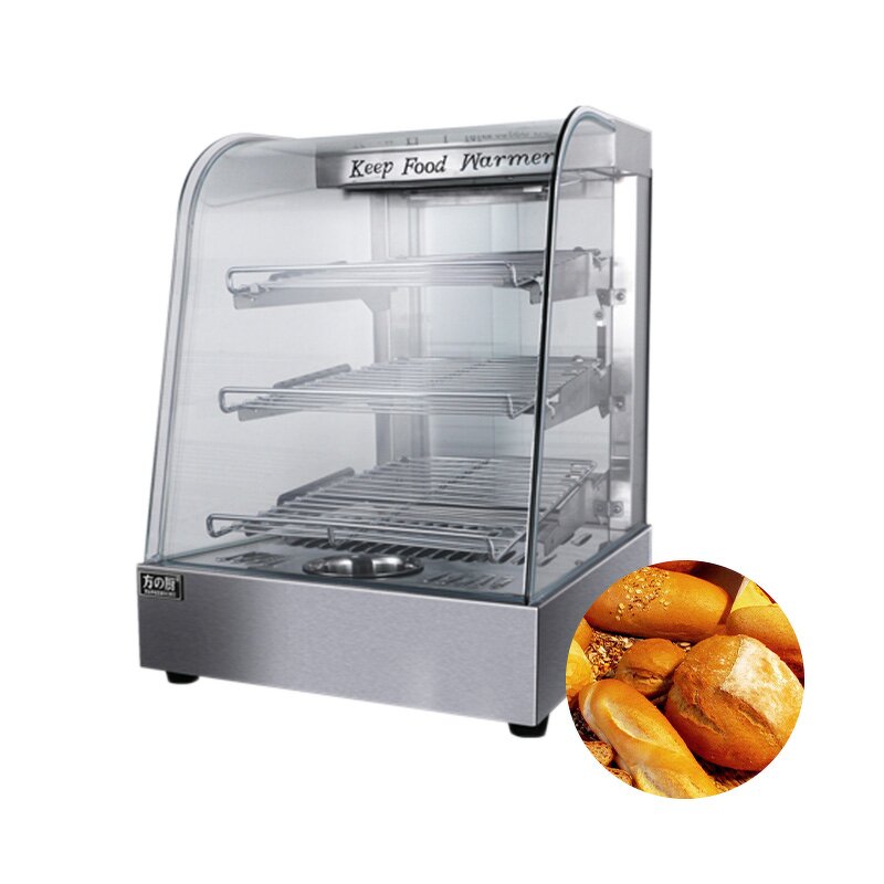 Food Display Cabinet Factory - Heating Warmer Counter Showcase