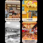 Pizza Oven Manufacturer - Two Decks 68L+68L Electric Oven