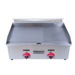 Gas Griddle Factory - Stainless Steel BBQ Flat Griddle