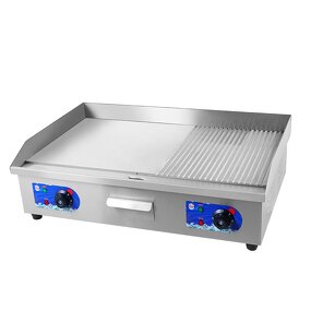 Electric Griddle Factory - Stainless Steel BBQ Flat Top Plate
