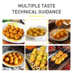 Takoyaki Machine Manufacturer - Gas Fish Grill Double Plates