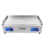 Electric Griddle Factory - Stainless Steel BBQ Flat Top Plate