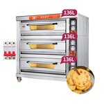 Pizza Oven Manufacturer - Two Decks 68L+68L Electric Oven