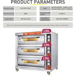 Pizza Oven Manufacturer - Two Decks 68L+68L Electric Oven