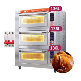 Gas Pizza Oven Factory - 1 Deck 1 Disc Commercial Oven