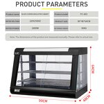 Heated Display Cabinet Factory - Hot Food Showcase Pie Warmer