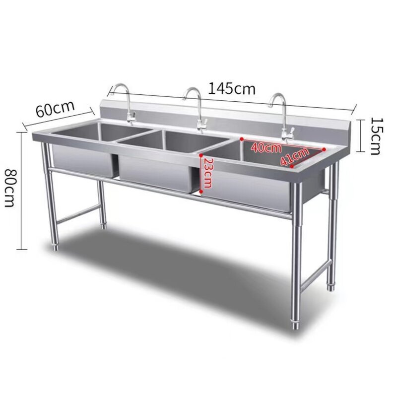 Stainless Steel Shelving Factory - Three-layer Dining Room Counter