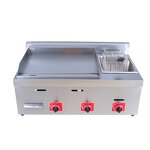 Gas Griddle Manufacturer - Stainless Steel Countertop Fryer