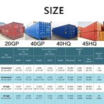 Shipping Container Factory - Used 20Ft Dry Container Competitive