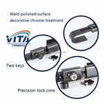 Container Caster Manufacturer - 12-Inch Heavy Duty Dual Wheel