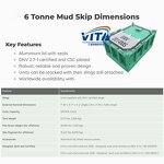 Offshore Mud Skip Factory - DNV 2.7-1 Certified 6 Tonne