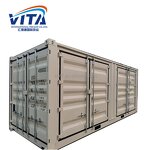 Shipping Container Manufacturer - 20' Corten Steel Side Open