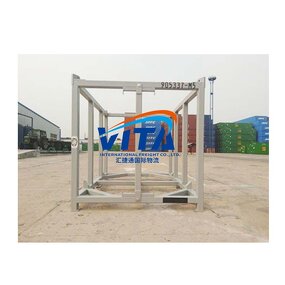 Offshore Lifting Frame Manufacturer - DNV Skid High Cube Basket