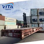 Flat Rack Container Manufacturer - Used 40ft Steel Container