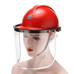 Face Shield Manufacturer - PC PVC Hard Hat Adapter with Shield