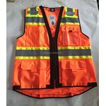 Safety Vest Factory - ANSI/ISEA 107 Class 2 Polyester Mesh