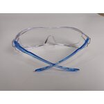 Safety Glasses Factory - ANSI Z87.1 Clear Lenses Blue Frame