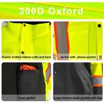 Safety Jacket Factory - Winter Warm Fleece Lining Bomber Jacket