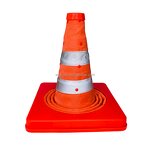 Traffic Cone Manufacturer - Orange Retractable Safety Collapsible PP