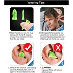 Earplugs Manufacturer - Slow Rebound Bullet PU Foam Sleep Custom