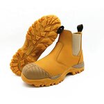 Safety Shoes Factory - Breathable Leather Steel Toe Anti Slip