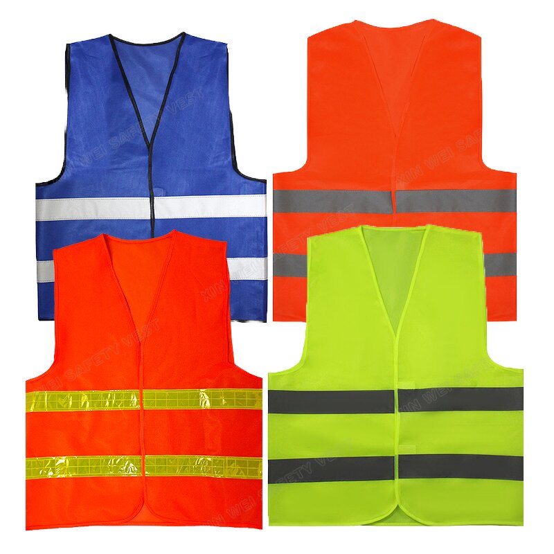 Safety Vest Manufacturer - Yellow Reflective Hi Vis Silver Strip
