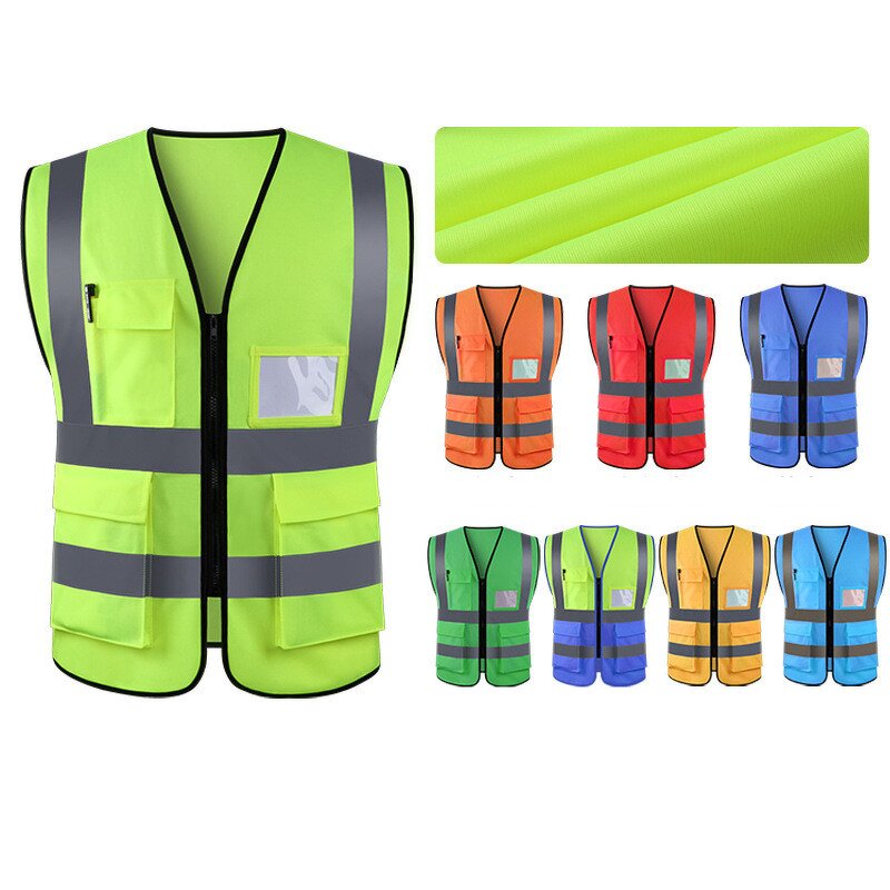 Safety Vest Factory - Wholesale Industrial Reflective with Pockets