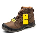 Safety Boots Factory - Crazy Horse Leather Steel Toe Working