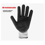 Safety Gloves Factory - HPPE Cut Level 4 Nitrile Coated Good Grip