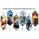 Carabiner Factory - 12KN Aluminum Snap Hooks Quick Release Locking