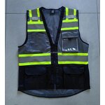 Safety Vest Factory - Heavy Duty Reflective with Pockets Hi Vis