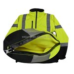 Safety Jacket Manufacturer - Winter Warm Hi Vis Reflective Customized