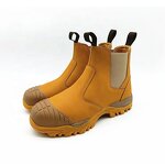 Safety Shoes Factory - Breathable Leather Steel Toe Anti Slip