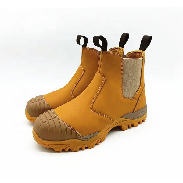Safety Shoes Factory - Breathable Leather Steel Toe Anti Slip