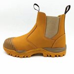 Safety Shoes Factory - Breathable Leather Steel Toe Anti Slip