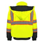 Safety Jacket Factory - Winter Warm Fleece Lining Bomber Jacket