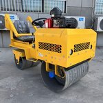 Ride-On Road Roller Manufacturer - 1.5 Ton Diesel Hydraulic Double Drum